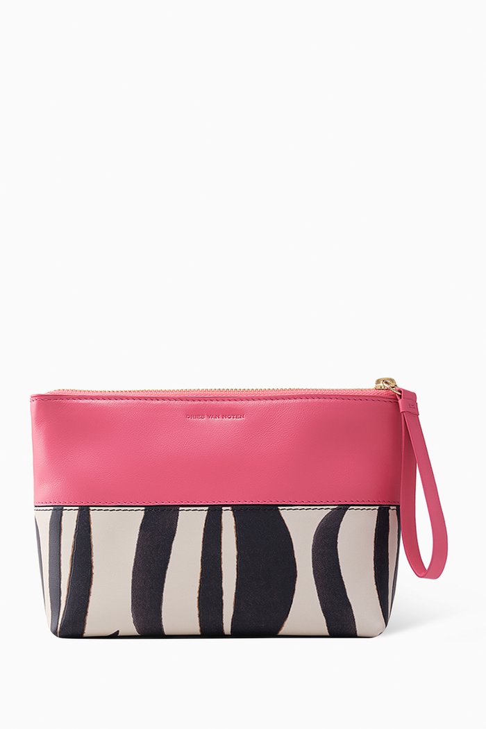 

Pochette in Calf Leather, Colourless
