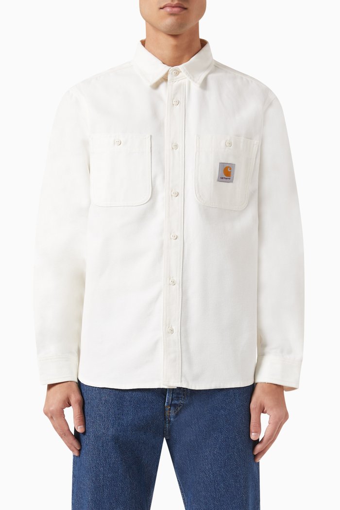

Clink Shirt in Utah Canvas, Neutral