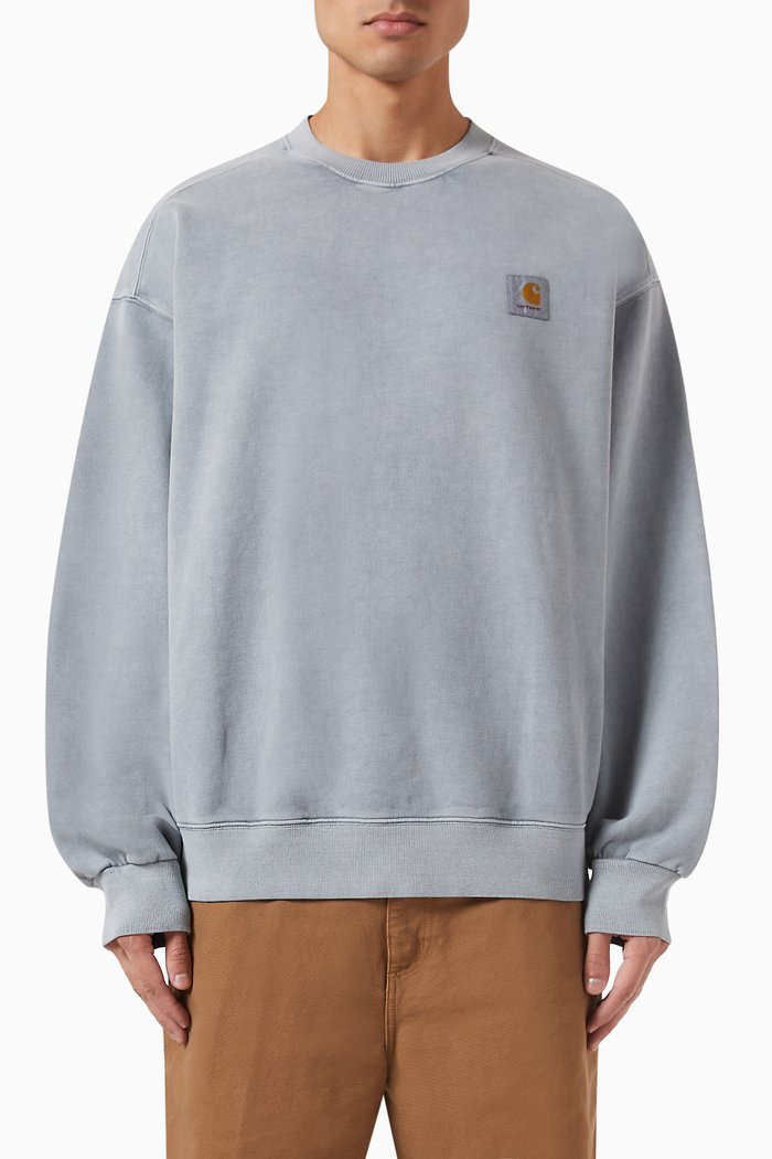

Vista Sweatshirt in Cotton, Grey