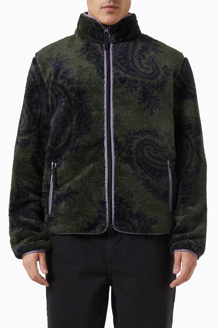 

Paisley Jacket in Fleece, Multicolour