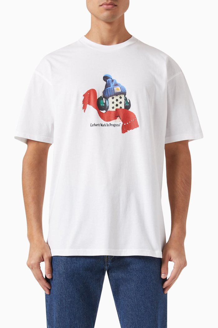 

Stone Cold T-Shirt in Cotton, White