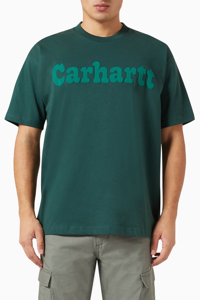 

Bubbles T-shirt in Cotton-jersey, Green