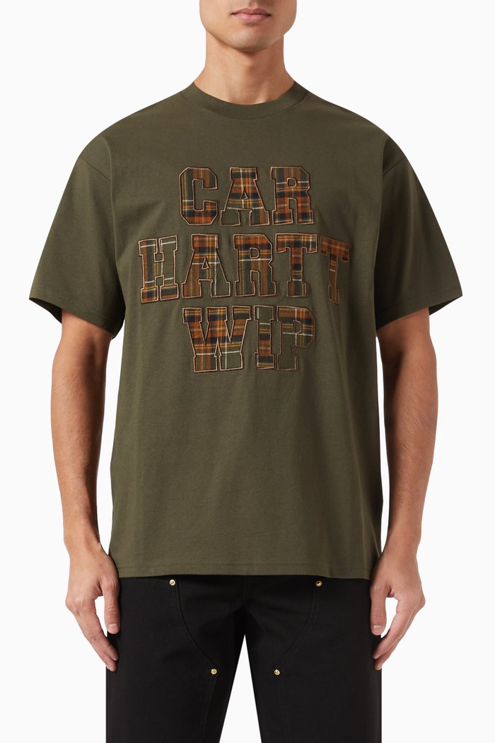 

Wiles T-Shirt in Cotton, Green