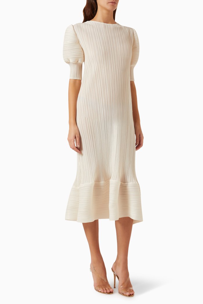 

Delphine Dress, Neutral