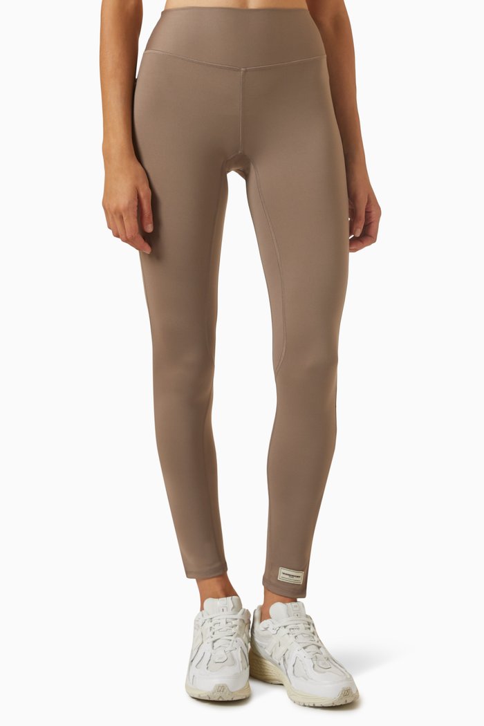 

Side-split Leggings in Softskin100©, 26", Neutral