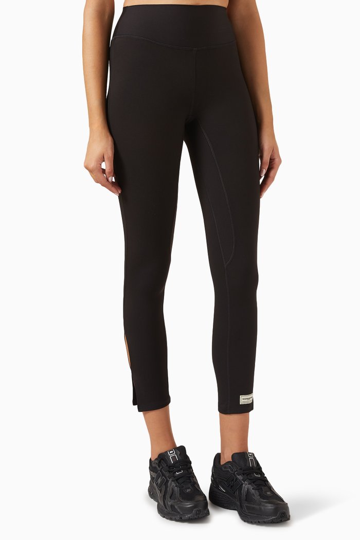 

Side-split Leggings in Softskin100©, 26", Black