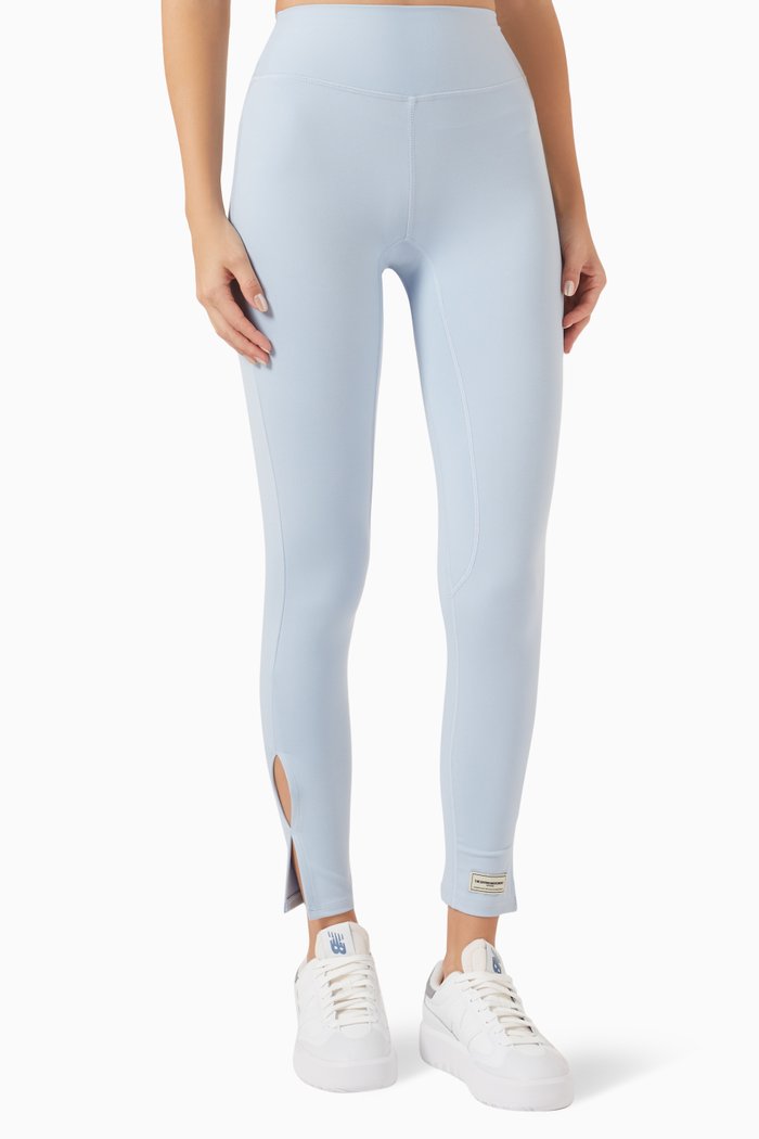 

Side-split Leggings in Softskin100©, 26", Blue