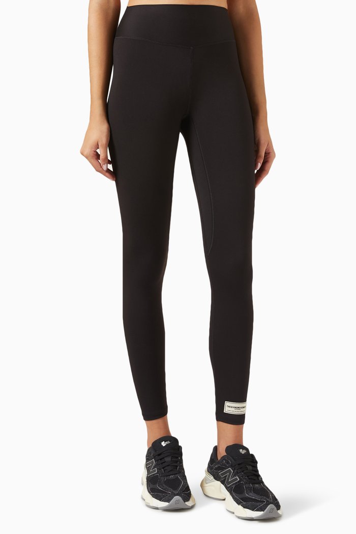 

Leggings in Softskin100©, 24", Black