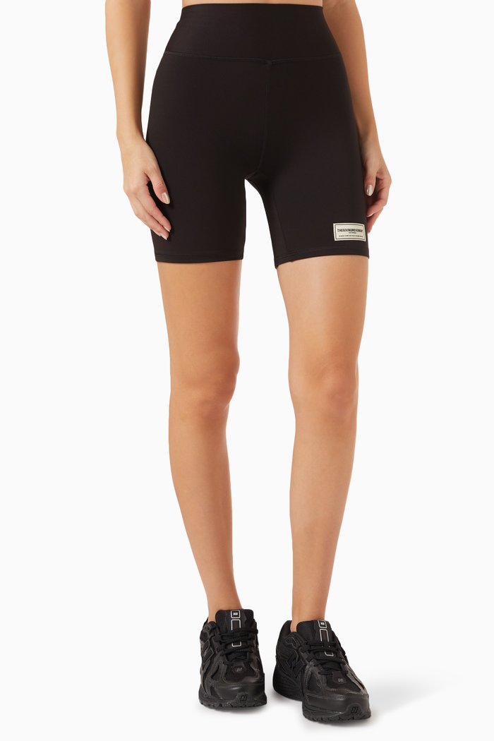 

Biker Shorts in Softskin100©, Black