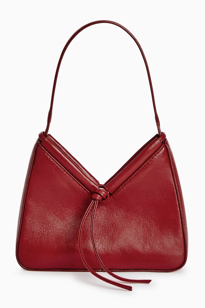 

Mini Chiara Convertible Shoulder Bag in Nappa, Red