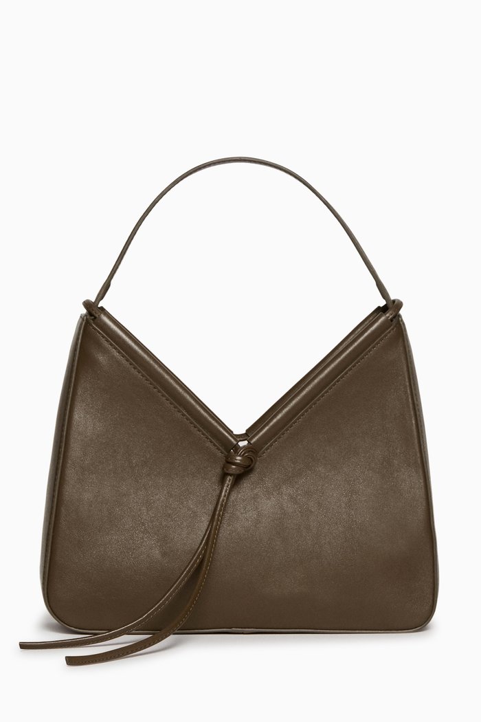 

Medium Chiara Convertible Shoulder Bag in Nappa, Brown