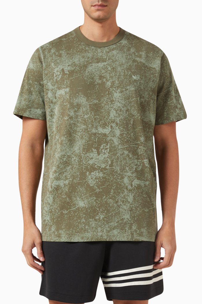 

Adventure Printed T-shirt in Cotton-jersey, Neutral