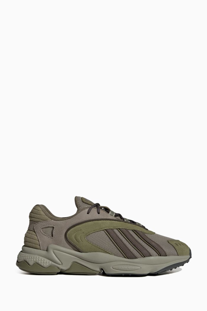

Oztral Sneakers in Leather, Grey