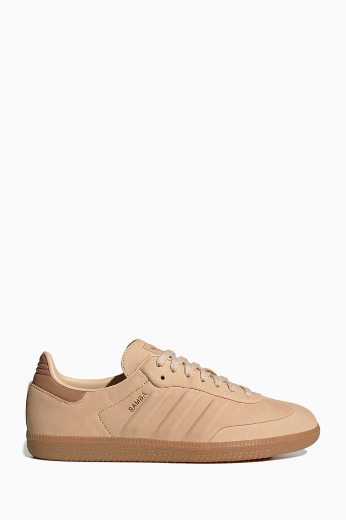

Samba Sneakers in Leather, Green