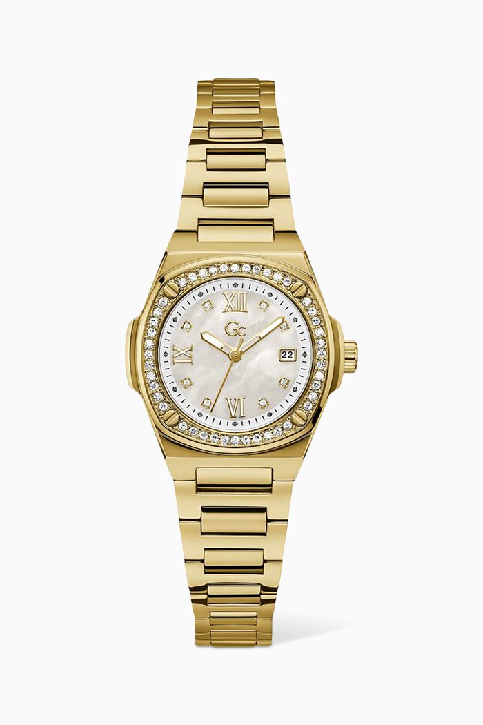 

Coussin Quartz Watch, 30mm, White