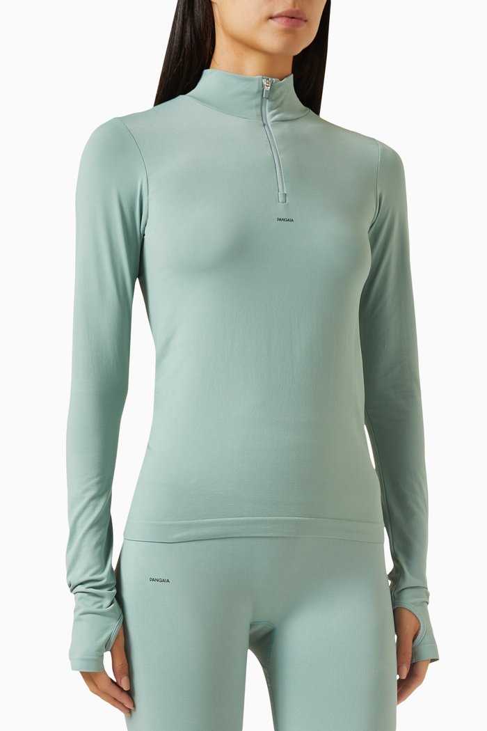 Motion Low-impact Top in Biobased Nylon Blend, Blue