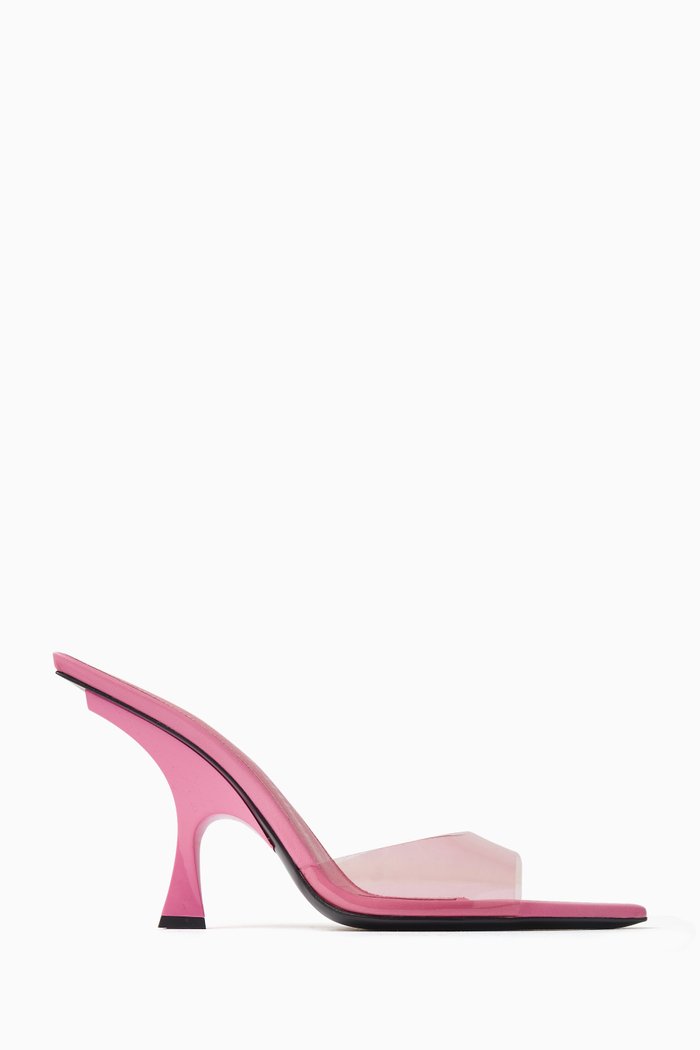 

Ester 95 Mules in PVC, Pink