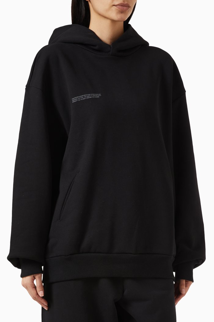 

Unisex 365 Heavyweight Hoodie in Organic Cotton, Black
