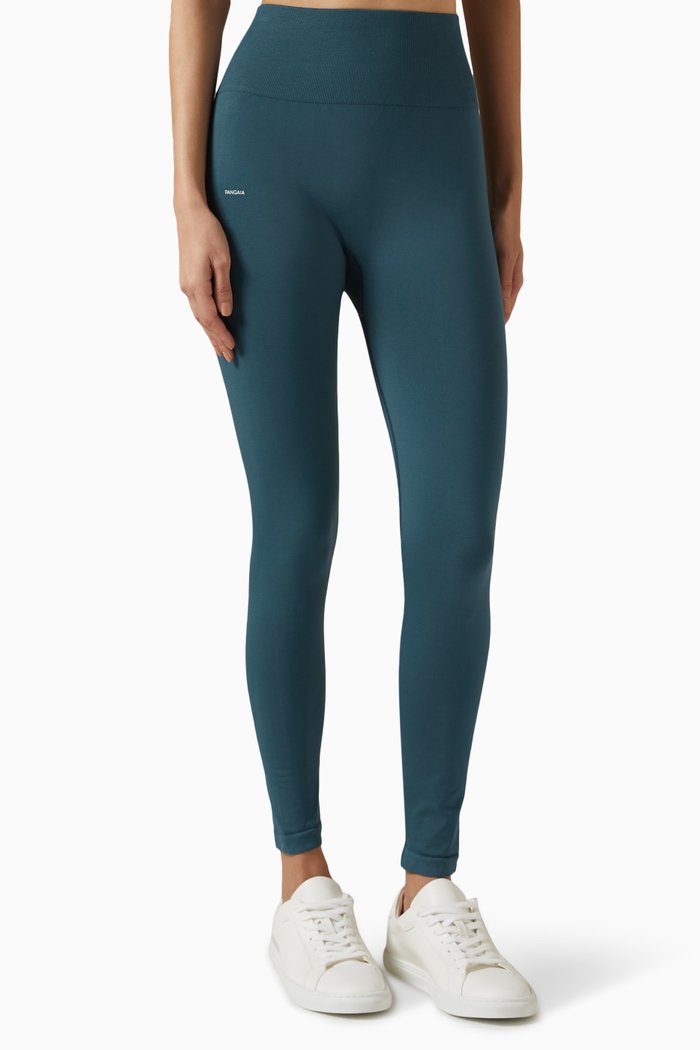 

Motion Low-impact Leggings in Biobased Polyester, Blue