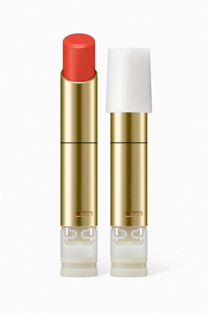 

LP02 Vivid Orange Lasting Plump Lipstick Refill, 3.8g, Colourless