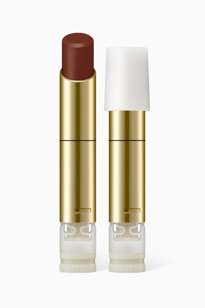 LP08 Terracotta Red Lasting Plump Lipstick Refill, 3.8g, Colourless