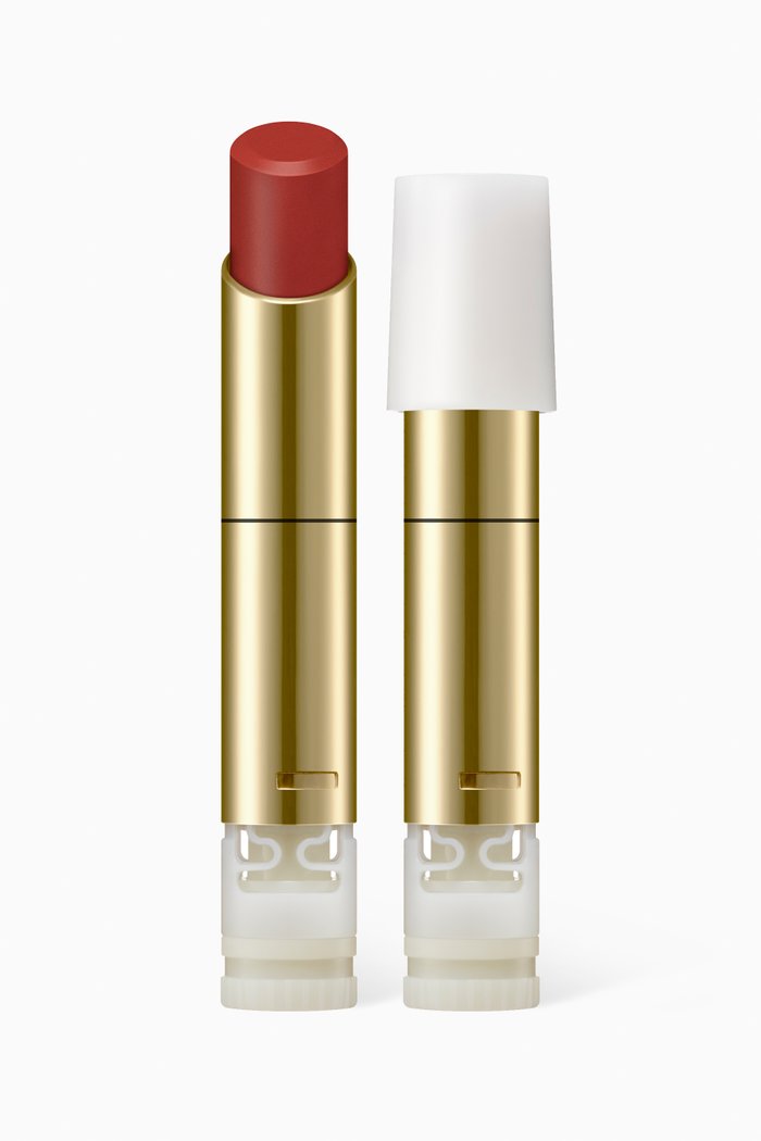 

LP09 Vermilion Red Lasting Plump Lipstick Refill, 3.8g, Colourless
