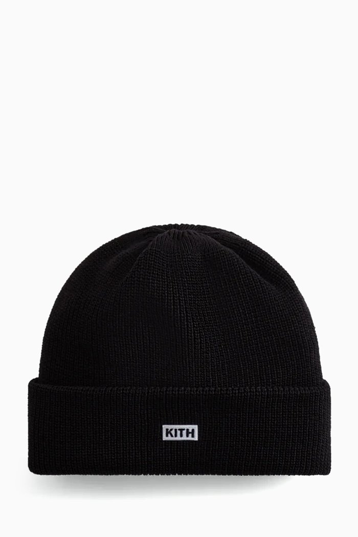 

Classic Logo Beanie in Wool-blend, Blue