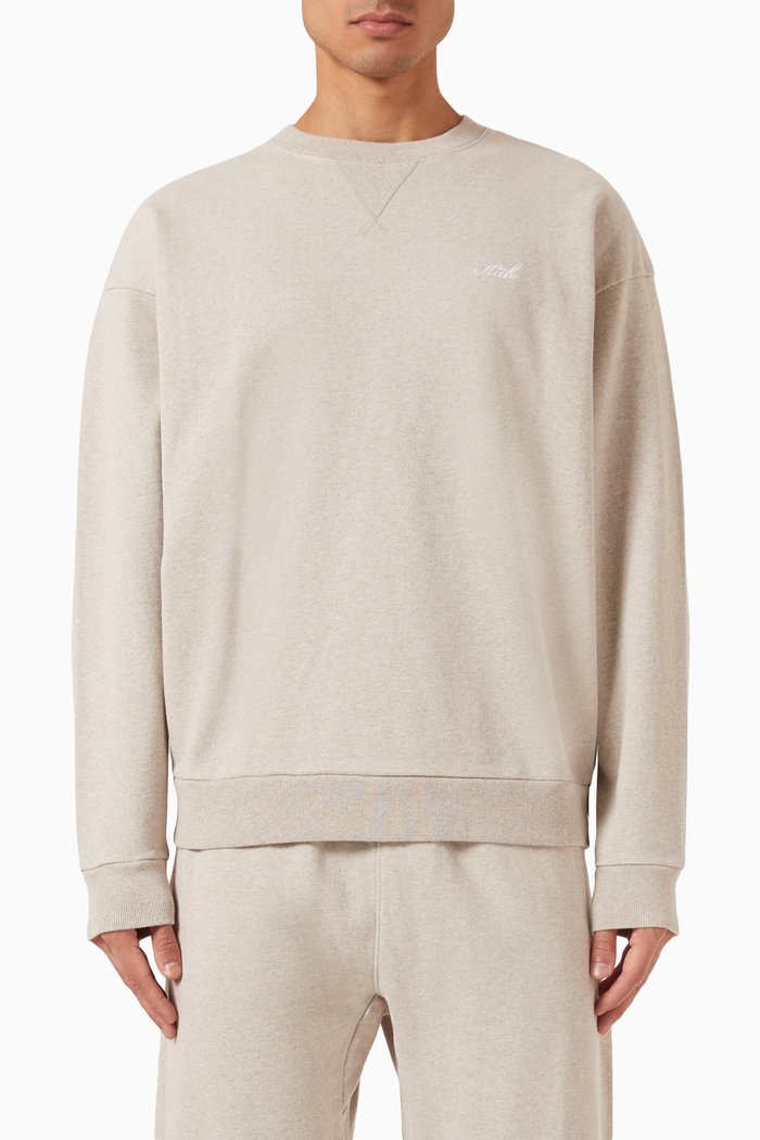 

Nelson Sweatshirt in Cotton-fleece, Neutral