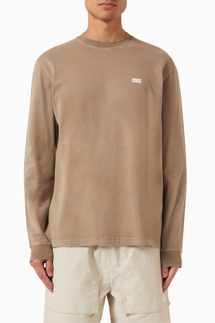 

LAX T-shirt in Cotton-jersey, Brown