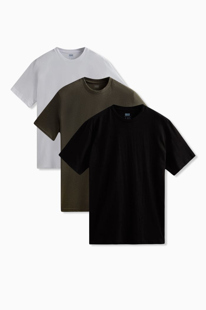 

Multi-pack T-shirts in Cotton-jersey, Set of 3, Multicolour