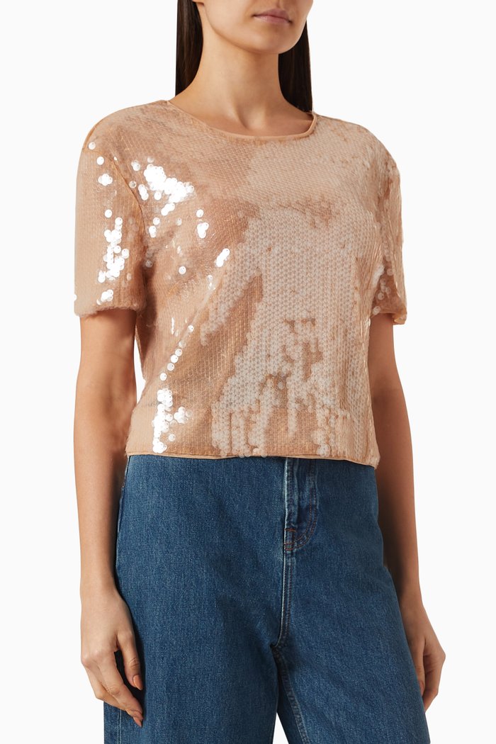 

Quincy Embellished Top, Neutral