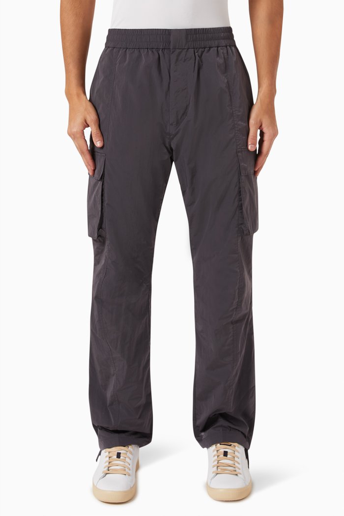 

Bristol Cargo Pants in Wrinkle-nylon, Grey