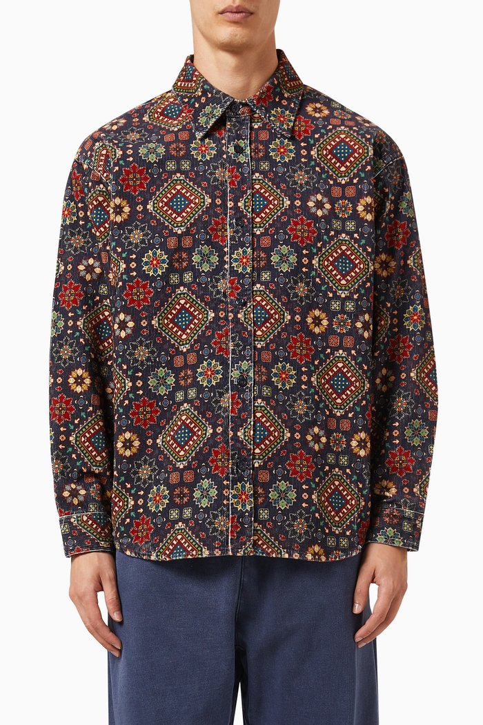 Apollo Shirt in Cotton, Multicolour