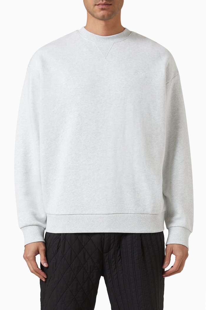

Paisley Nelson Crewneck Sweatshirt in Cotton-fleece, Grey