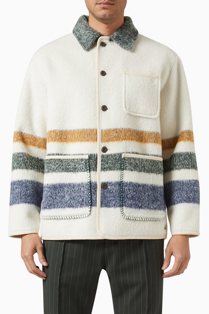 

Cason Blanket Coat in Sherpa, Neutral