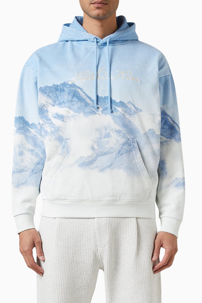 

Summit Nelson Hoodie in Cotton-fleece, Multicolour
