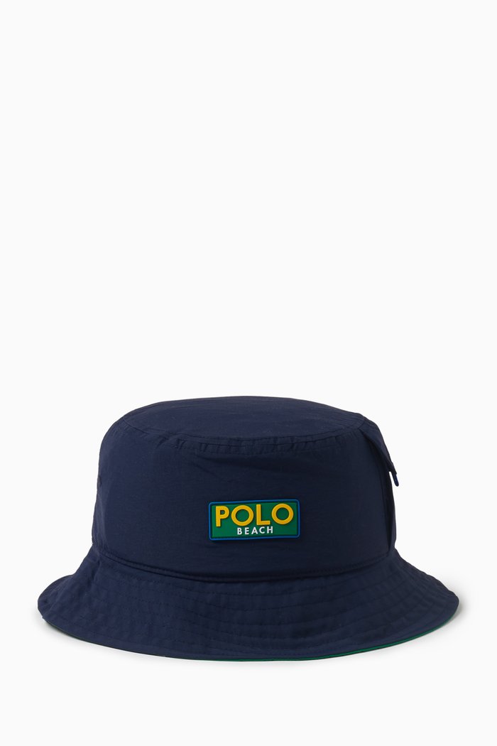 

Bucket Hat in Nylon, Blue