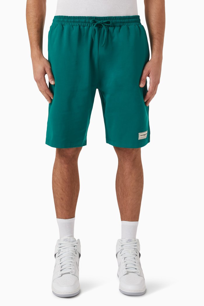 

Single-layer 10" Shorts in Light Softskin100©, Green