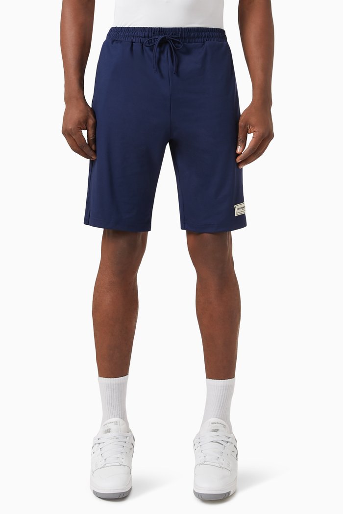 

Single-layer 10" Shorts in Light Softskin100©, Blue