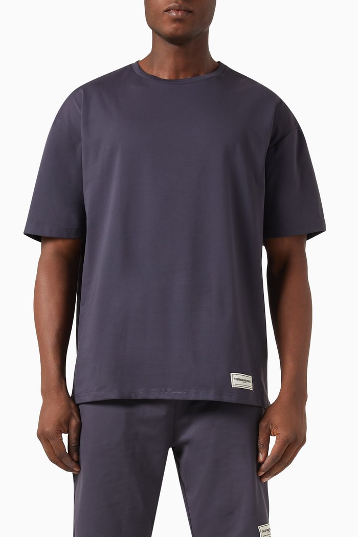 

Oversized T-Shirt in Light Softskin100©, Grey
