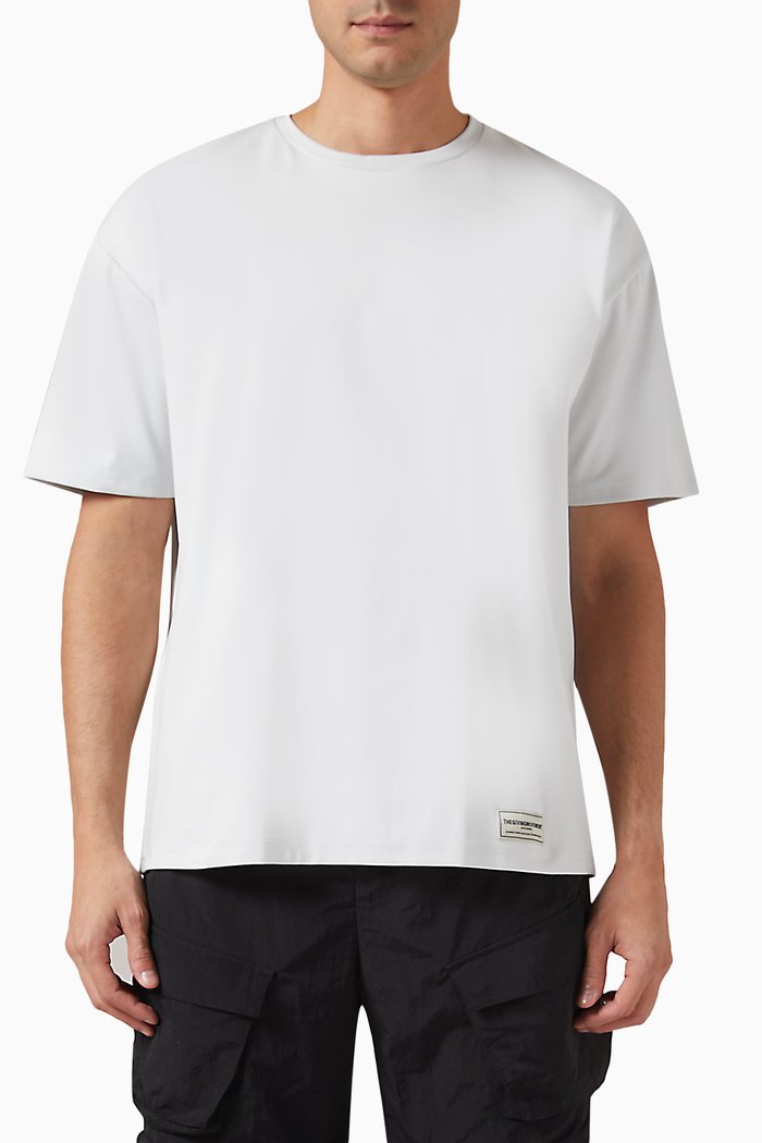 

Oversized T-Shirt in Light Softskin100©, Grey