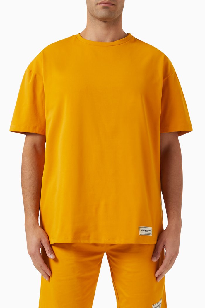 

Oversized T-Shirt in Light Softskin100©, Yellow