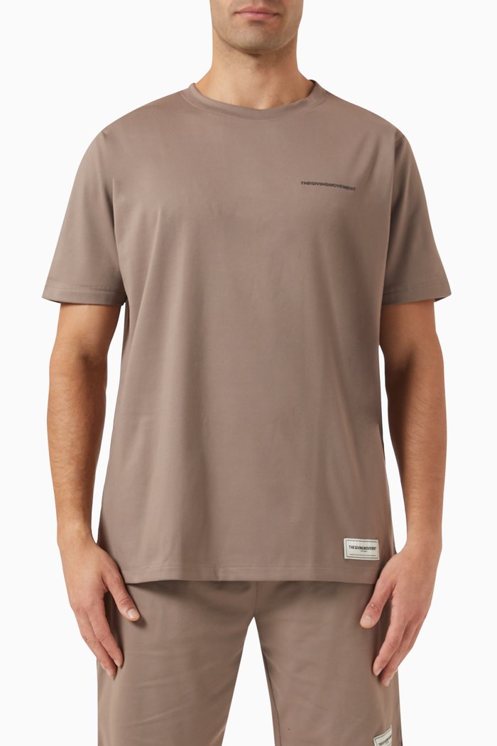 

Regular-fit T-shirt in Light Softskin100©, Neutral