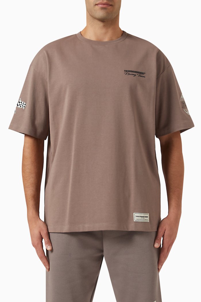 

Biker T-shirt in COTTONSEY100©, Neutral