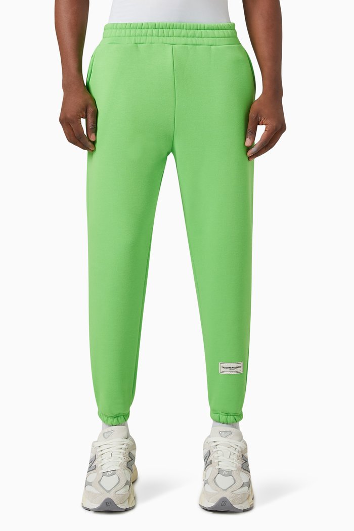 

Regular-fit 27" Joggers in Organic Cotton Blend, Yellow