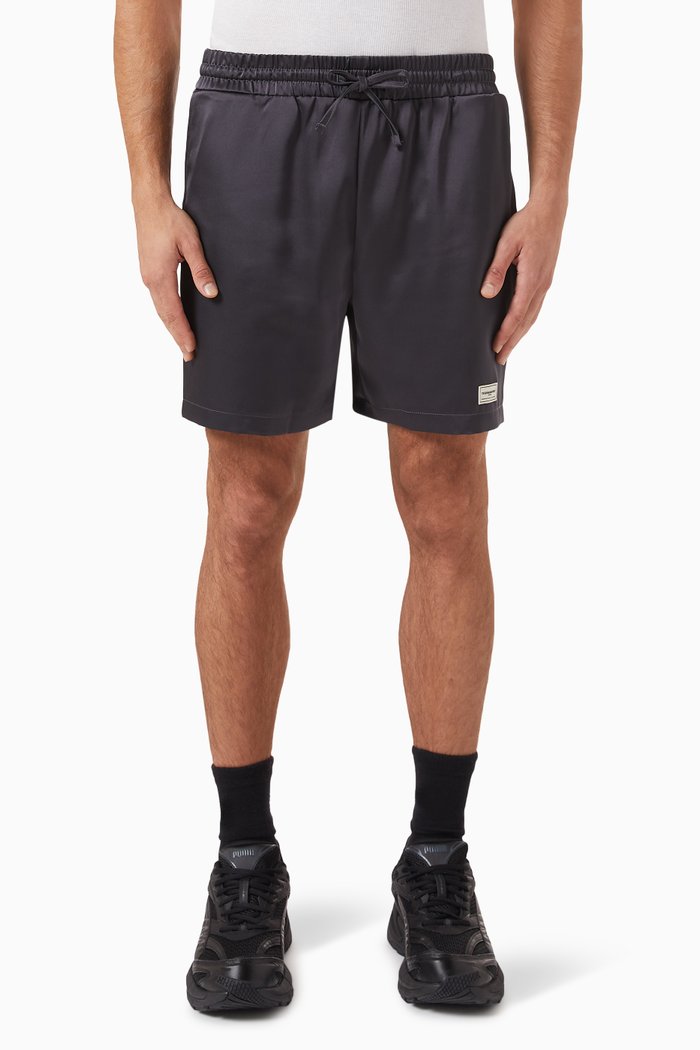 

Shorts in SATIN100©, Grey