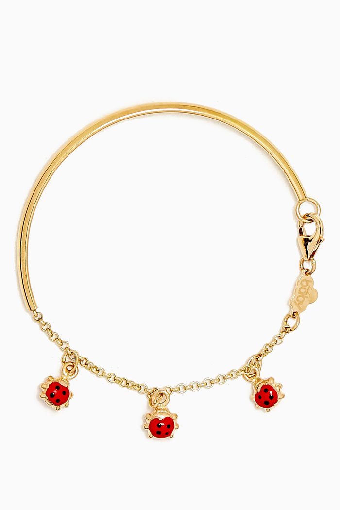 

Ladybug Bracelet in 18kt Gold
