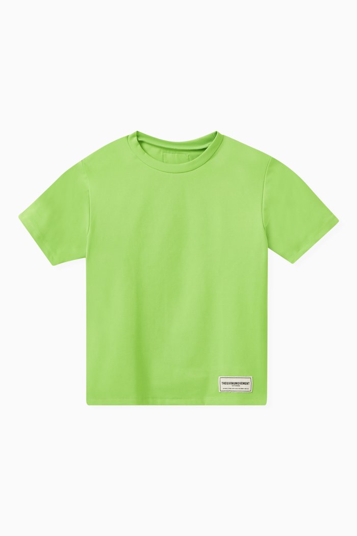 

Regular-fit Logo T-shirt in Recycled Softskin100©, Green
