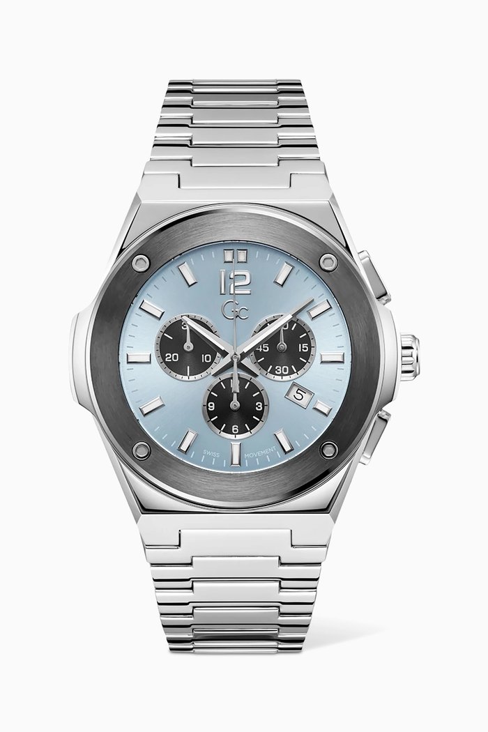 

Idol Chronograph Stainless Steel Watch, 44mm, Blue