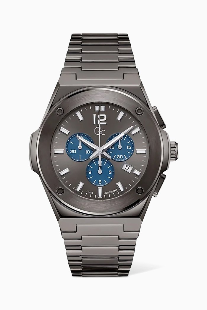 

Idol Chronograph Stainless Steel Watch, 44mm, Grey